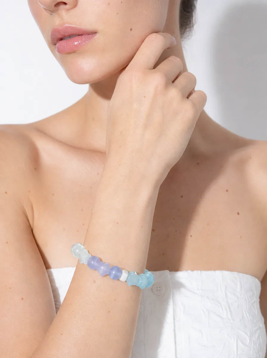 Starry Bond Jelly Bracelet – detail view