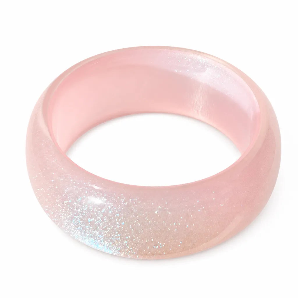 Jelly Aurora Bangle in Pink – detail view