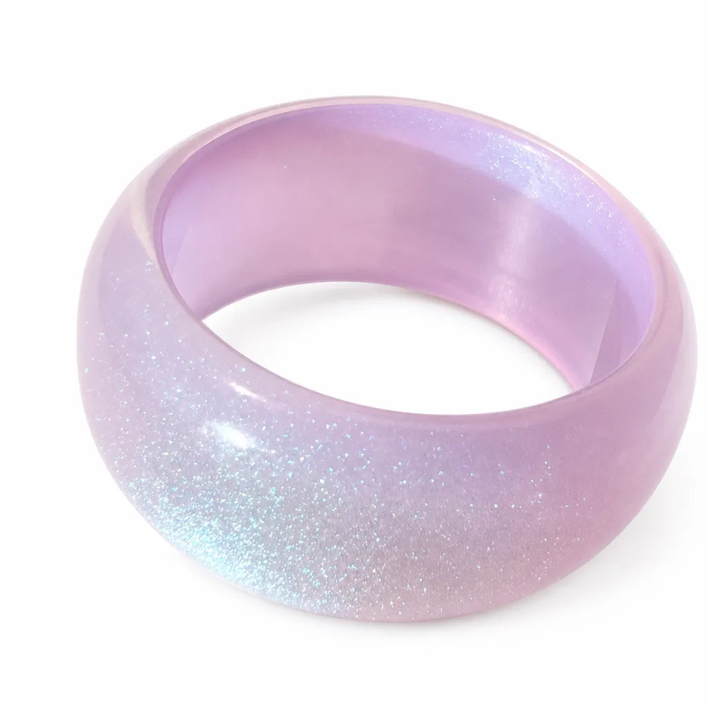 Jelly Aurora Bangle in Purple – alternate view